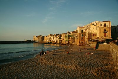 View of beach against sky