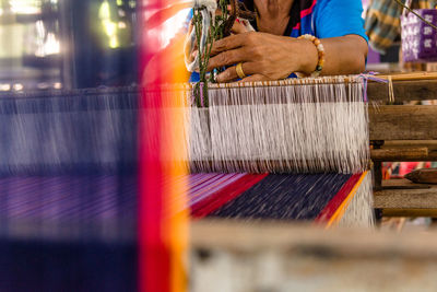 Man working in factory