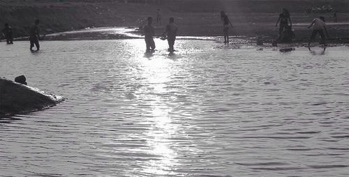 People in swimming pool