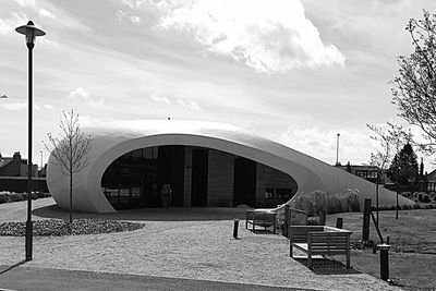 View of built structure against sky