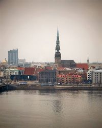 River with buildings in background