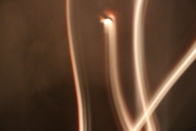 Close-up of light painting on wall