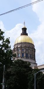 Low angle view of cathedral against sky