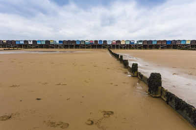 Scenic view of beach