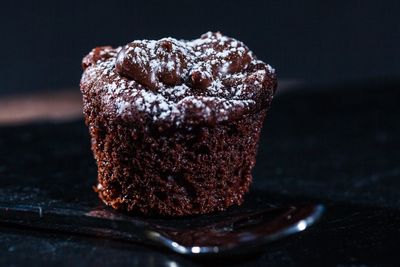 Close-up of chocolate cake