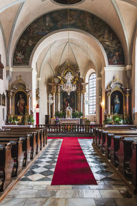 Advent in the churches and streets of klagenfurt. austria.