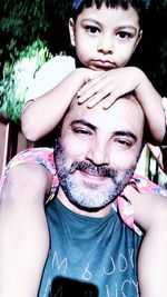 Portrait of smiling woman