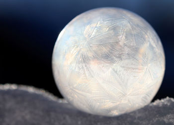 Close-up of bubbles