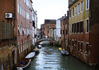 Canal along buildings