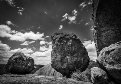 Rock on top of the mountain