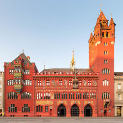 View of building against clear sky