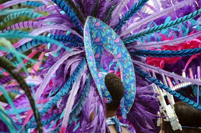 Full frame shot of multi colored leaves