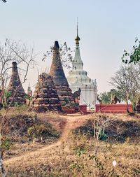 Temple against sky