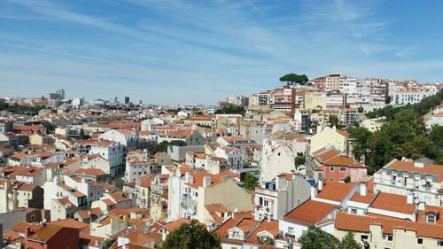 Cityscape against sky