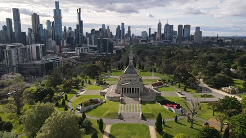Melbourne, australia - shrine of remembrance