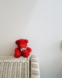 Close-up of toys in basket