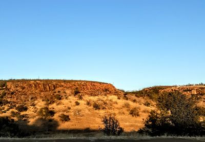 Northern california lava rock outcropping