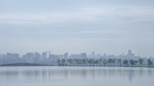 City buildings against sky