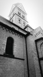 Low angle view of old building