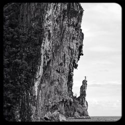 Rocks on rock formation