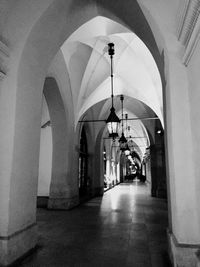 Archway in corridor