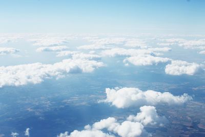Aerial view of landscape