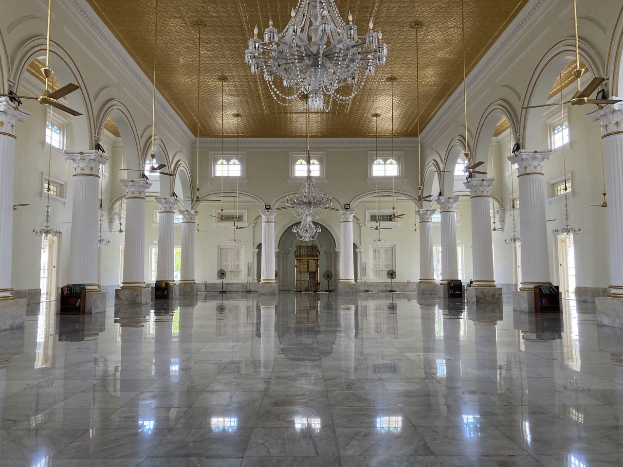 INTERIOR OF HISTORIC BUILDING