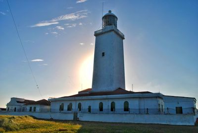 Lighthouse against sky