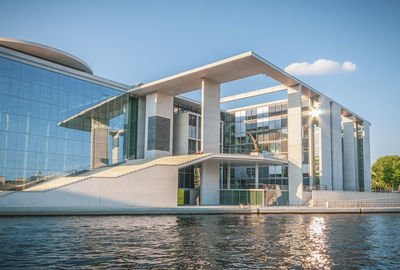 Low angle view of building against sky