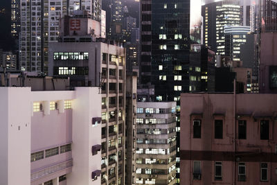 Full frame shot of buildings in city