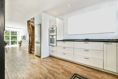 Interior of kitchen