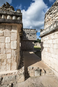 Uxmal. traveling around yucatan peninsula in mexico