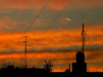 Scenic view of sunset