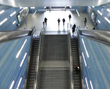 Staircase of subway station