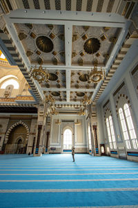 Interior of church