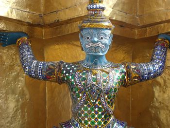 Statue of buddha in temple