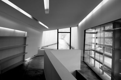 Interior of modern building