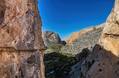 The caminito del rey route is spectacular from beginning to end