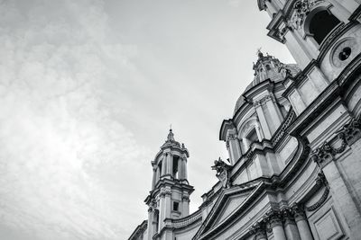 Low angle view of cathedral against sky