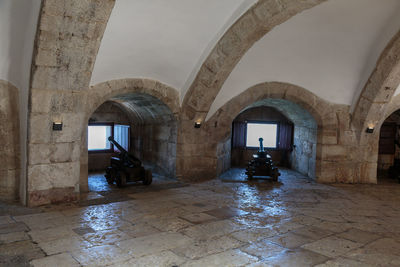 Interior of old building