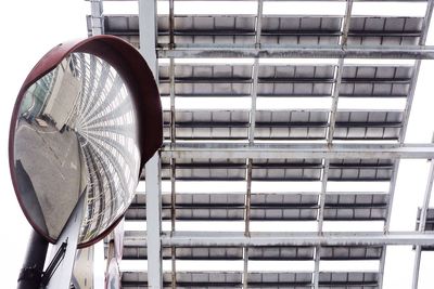 Low angle view of built structure against sky