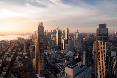 Cityscape against sky