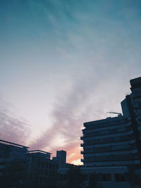 High section of building against cloudy sky