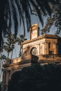 Low angle view of building against sky