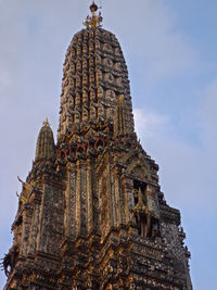 Low angle view of temple