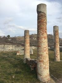 Old ruins against sky