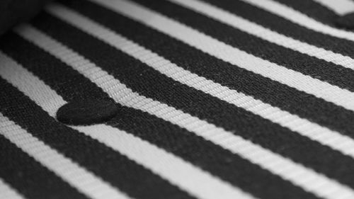 Full frame shot of striped fabric