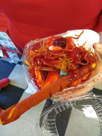 Close-up of ice cream in plate