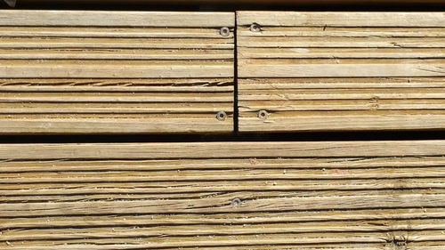 Full frame shot of wood