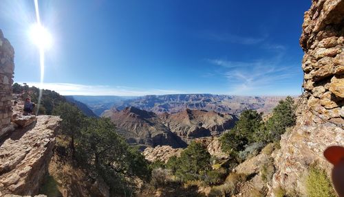 Panoramic view of landscape against sky